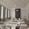 Ekena Millwork 83W x 83H x 14T Large Anderson Decorative Fretwork Wood Ceiling Panels, Walnut CELW83X83X0250ANDWA - alternate 5